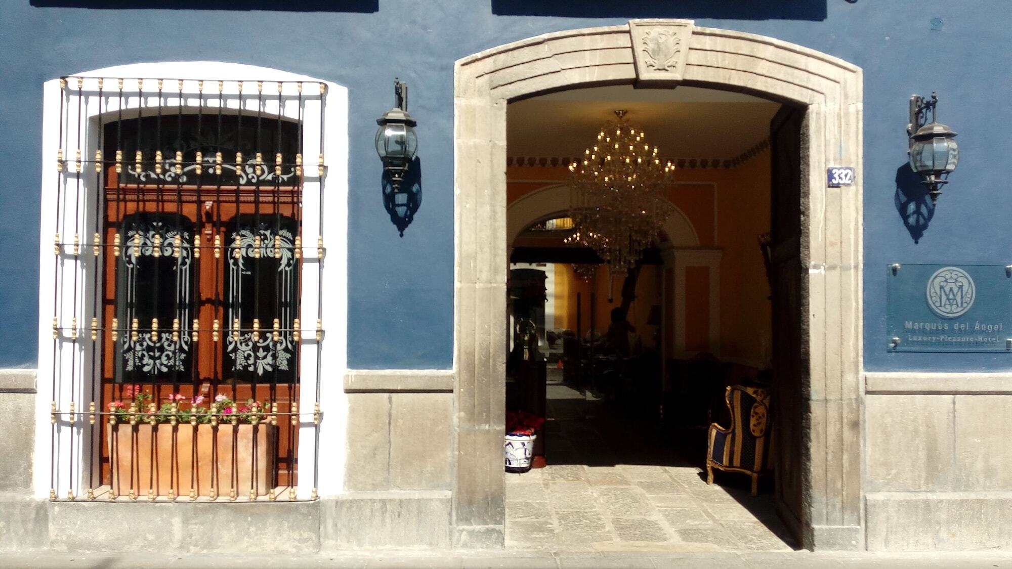 Hotel Marques Del Angel Пуебла Екстериор снимка